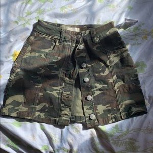 Camo Skirt